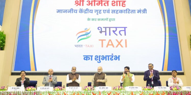 Shah launches Bharat Taxi platform in Delhi-NCR, Gujarat; to roll out across India in 3 years