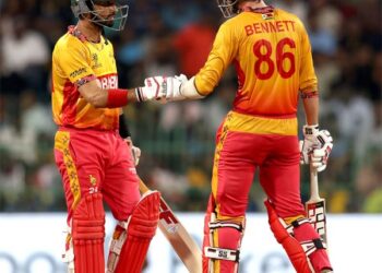 Bennett, Raza power Zimbabwe to 6-wicket win over Sri Lanka