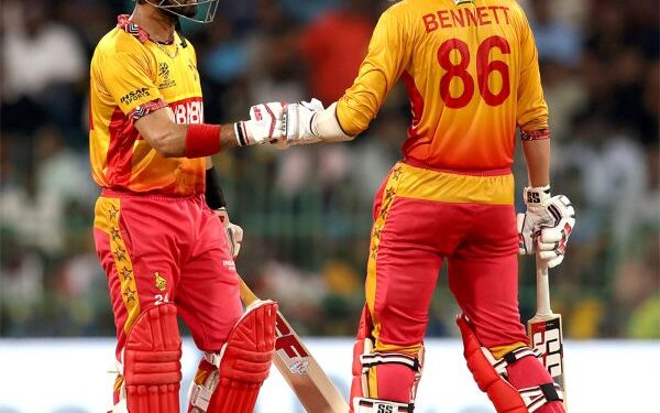 Bennett, Raza power Zimbabwe to 6-wicket win over Sri Lanka