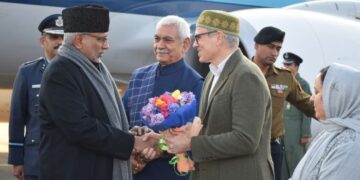 Vice President Radhakrishnan arrives in Srinagar to attend KU’s 21st convocation