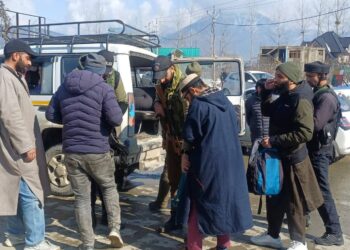 Searches carried out in Sgr ahead of HM’s visit to Kashmir