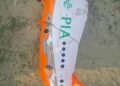 Aeroplane-shaped balloon with Urdu text found in Rajouri