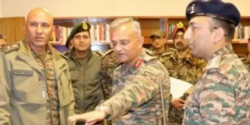 Army Commander reviews security, operational readiness in J&K