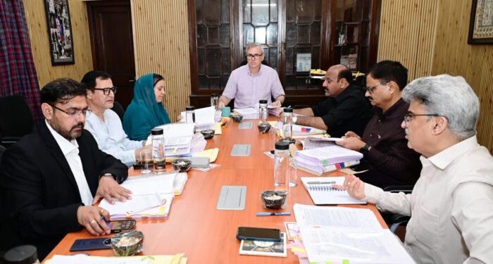 CM chairs Cabinet meet in Jammu, approves certain projects