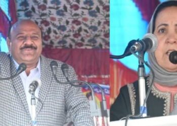 Deputy CM visits DH Pora Kulgam, pays tributes to former Speaker Shaheed Wali Mohammad Itoo