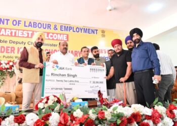 Labourers key to economy growth; Govt committed to their welfare, social security: Deputy CM