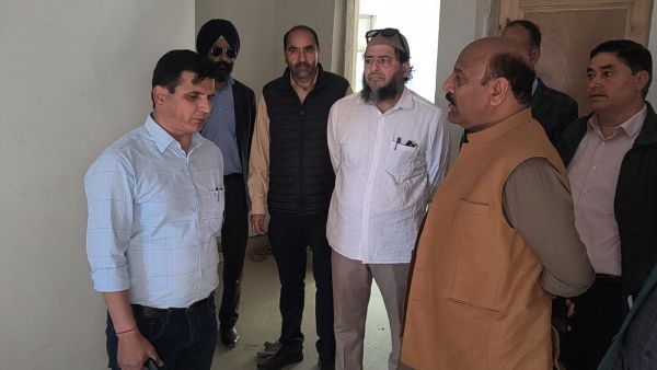 Deputy Chief Minister inspects development works in Nowshera Sub Division