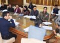 Div Com reviews projects for traffic management and road safety in Srinagar