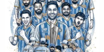 Three For A Joy: India perform Demolition Act, win 3rd T20 World Cup title