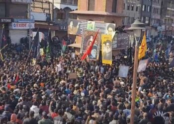 Protests break out in Kashmir against killing of Iranian leader Khamenei