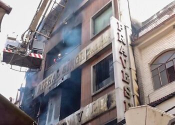 Three children among 7 of family killed in massive fire at multi-storey building in Delhi’s Palam