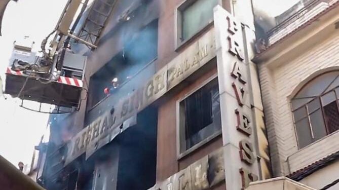 Three children among 7 of family killed in massive fire at multi-storey building in Delhi’s Palam