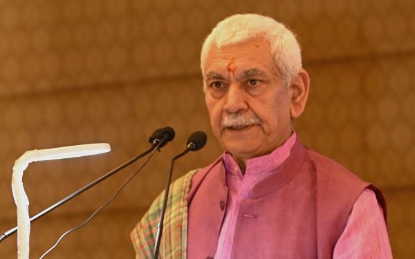 LG Sinha urges vigilance against radicalisation, calls for terror-free J&K