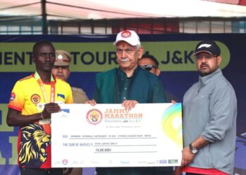 Jammu Marathon symbolizes transformation in J&K since 2019: LG