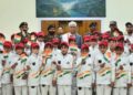 LG interacts with Army Goodwill School students on integration tour