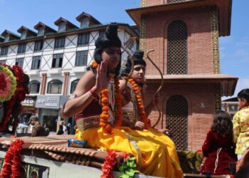 Historic temple reopens after 36 years at Habba Kadal on Ram Navami, processions taken out