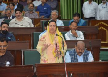 Govt endeavouring to boost J&K’s educational ecosystem: Sakeena Itoo