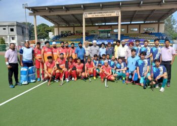 Hockey J&K UT Men’s Championship Begins in Jammu After Three-Year Hiatus