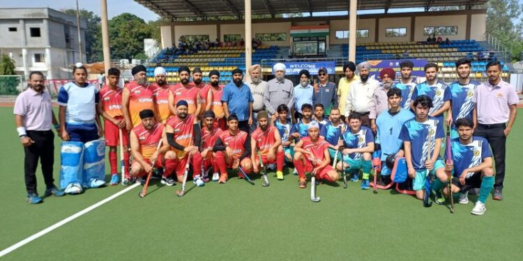 Hockey J&K UT Men’s Championship Begins in Jammu After Three-Year Hiatus