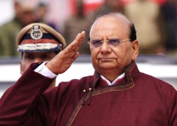 Vinai Kumar Saxena takes oath as 4th L-G of UT Ladakh