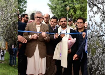 CM Omar Abdullah inaugurates Almond Blossom Festival-2026 at Badamwari