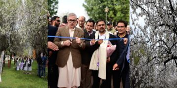 CM Omar Abdullah inaugurates Almond Blossom Festival-2026 at Badamwari