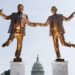 The Politics of Satire: The Trump–Epstein Statue and the Message of “Secret Handshake”