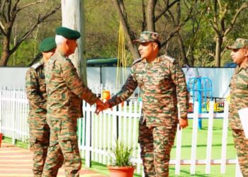 GOC Rising Star Corps reviews operational preparedness of troops in Mamun sector