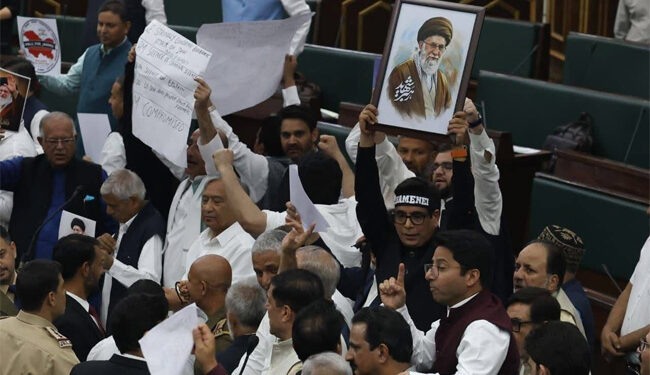 J&K assembly adjourned amid chaos over Khamenei death, demand for National Law University