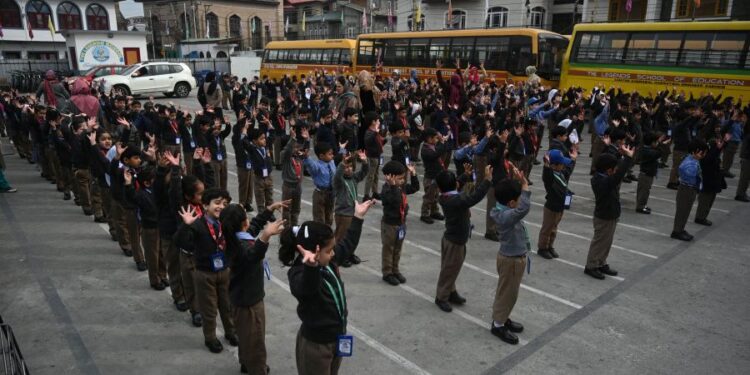 Educational institutions reopen in Kashmir