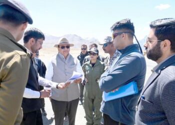 LG Vinai Kumar Saxena attends Hospital-renaming ceremony in Kargil