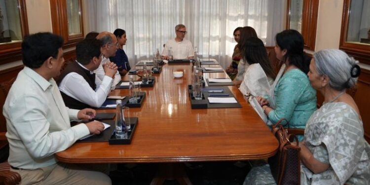 CM pushes for private investment to boost education sector in J&K