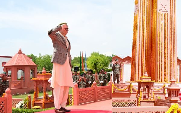 CM unveils renovated War Memorial at JAKLI centre