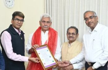 JITO delegation calls on LG Manoj Sinha