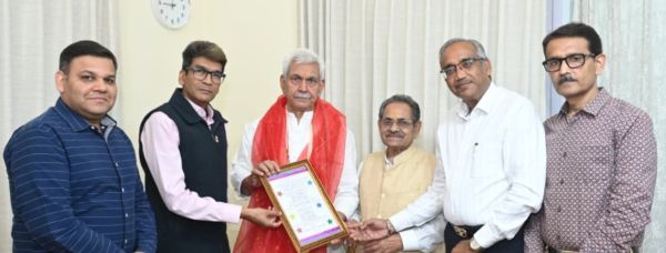 JITO delegation calls on LG Manoj Sinha