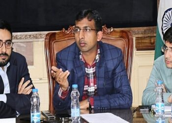 Div Com reviews preparations for Mega NMBA Pad Yatra in Srinagar