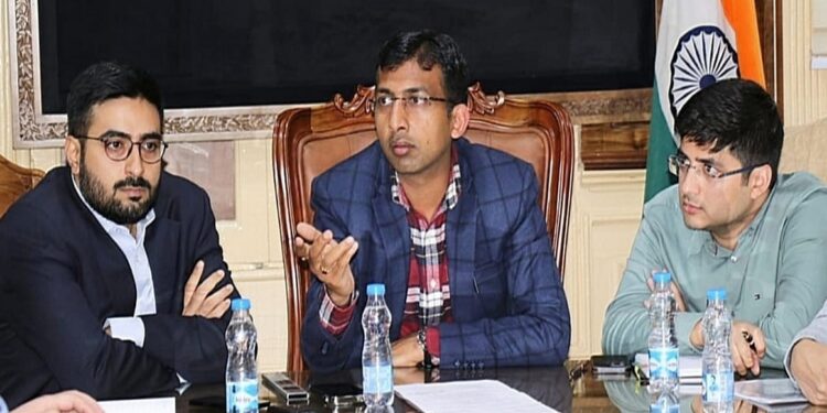 Div Com reviews preparations for Mega NMBA Pad Yatra in Srinagar