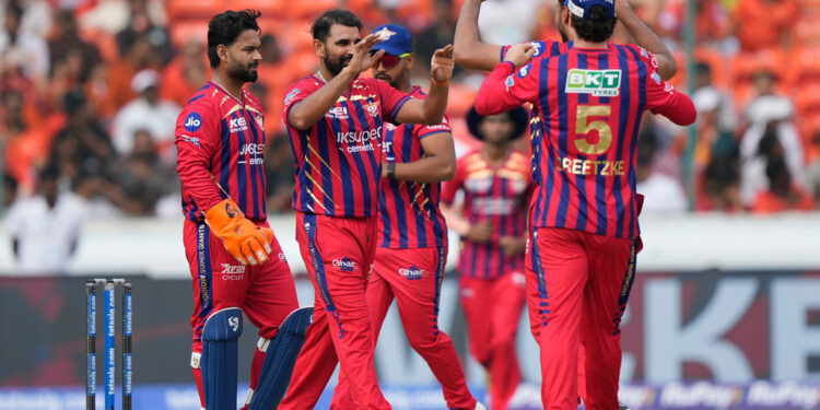 KKR brace for Shami challenge in LSG clash