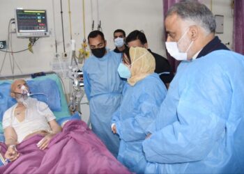 Ministers visit hospital to inquire about health of MP Engineer Rashid’s father