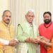 Sant Samaj delegation, former minister meet LG Sinha