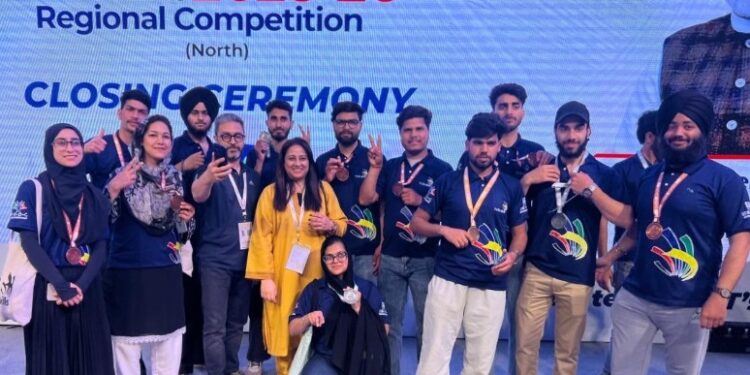 J&K shines at India Skills Competition, wins gold in fashion technology