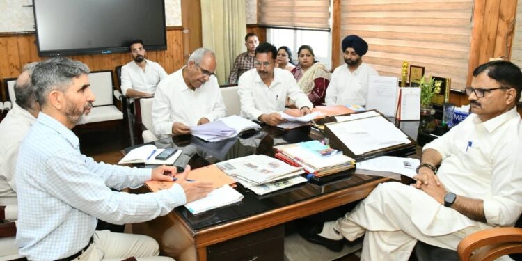 Javed Rana reviews GDC Mendhar upgradation, irrigation canal leaning; hears public grievances