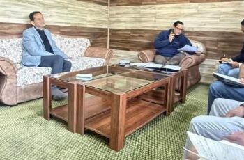Javid Dar reviews Education Department functioning in Baramulla, Rafiabad