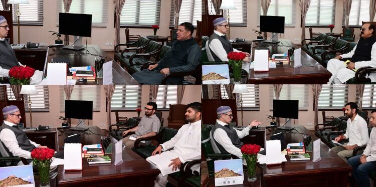 Legislators, deputations call on CM Omar Abdullah; raise developmental, relief concerns
