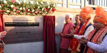 LG dedicates Tawi Riverfront Project (Phase-I) to public