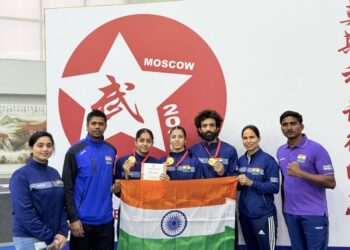 J&K Wushu Players Win Gold at Moscow Championship