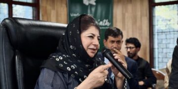 At Budgam interaction, Mehbooba Mufti flags youth distress
