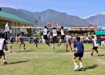 North Kashmir Volleyball Premier League held in memory of Capt Vishal Bhandral