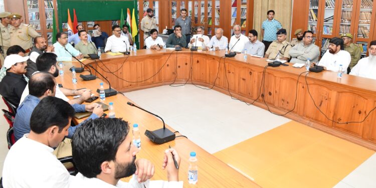 Rana calls for comprehensive strategy to address water scarcity in Kandi areas
