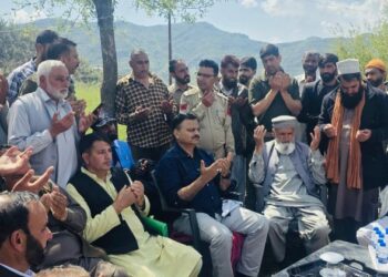 Rana visits Surankote, consoles families of Kuwait accident victims